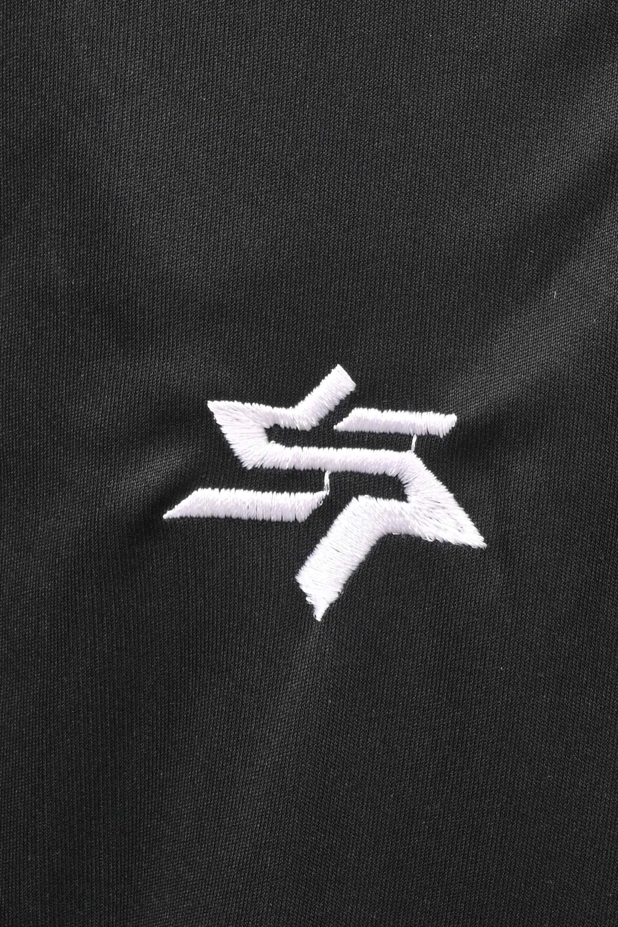 Men's Logo Embroidered & Back Stripes Style Activewear Trousers