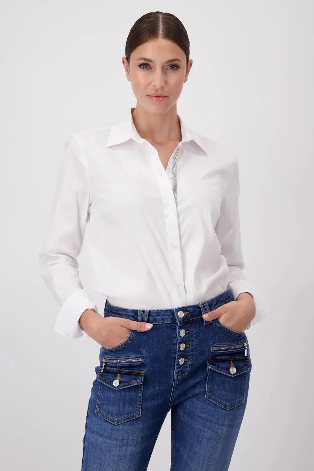 Monari Decorative Shirt Blouse 808596