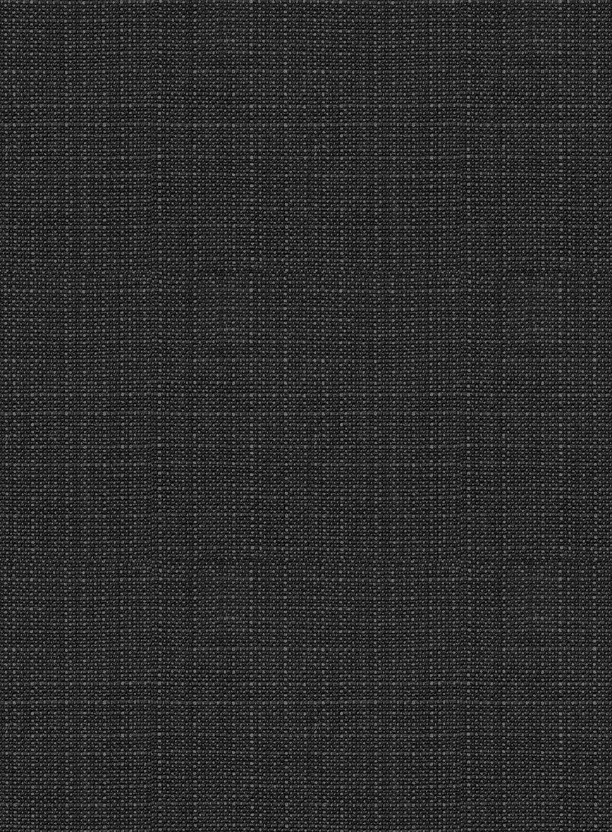 Napolean Bob Weave Charcoal Wool Jacket