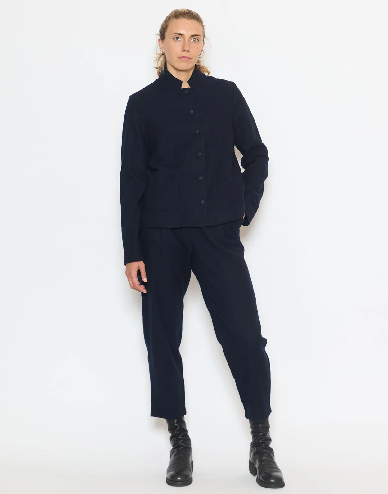Night Virgin Wool Trousers