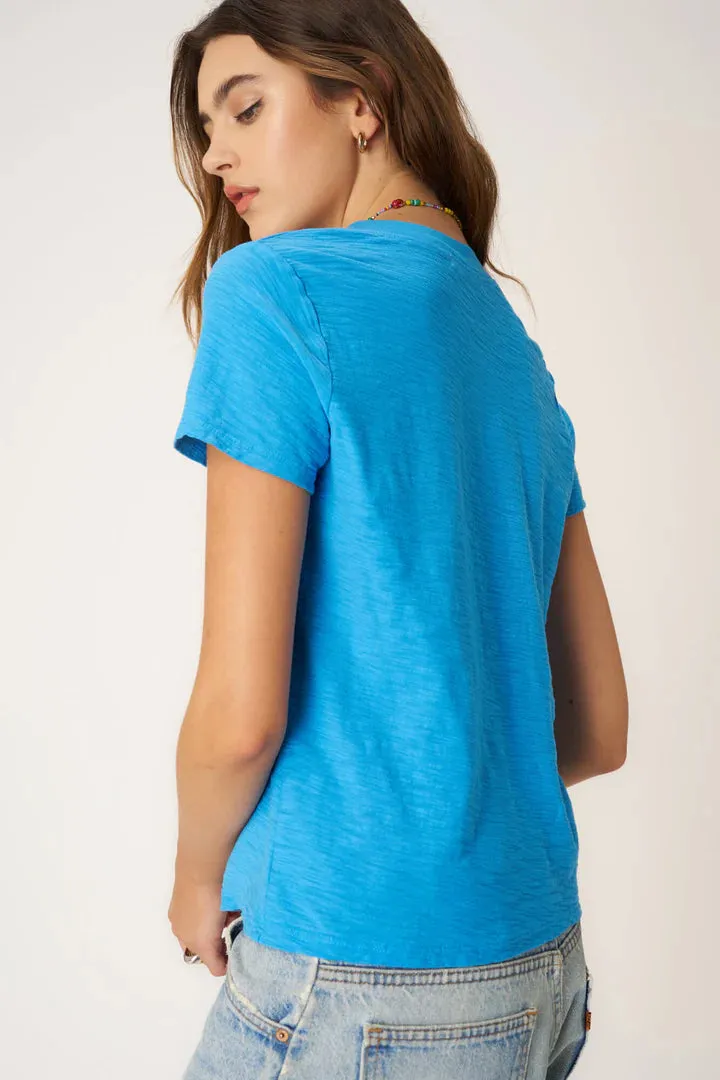 Plata Notched Tee