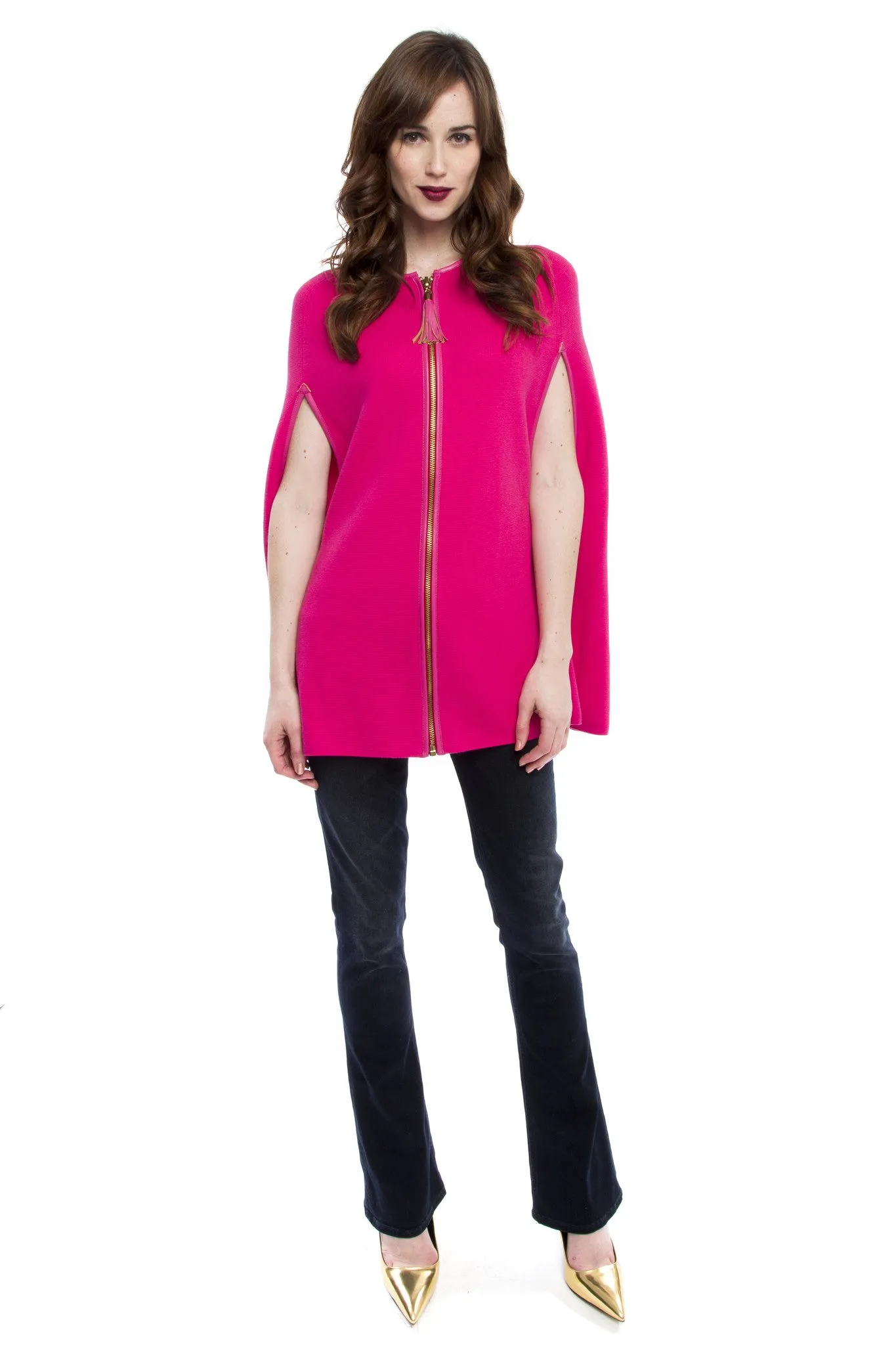 Robyn Poncho (Popover Pink)