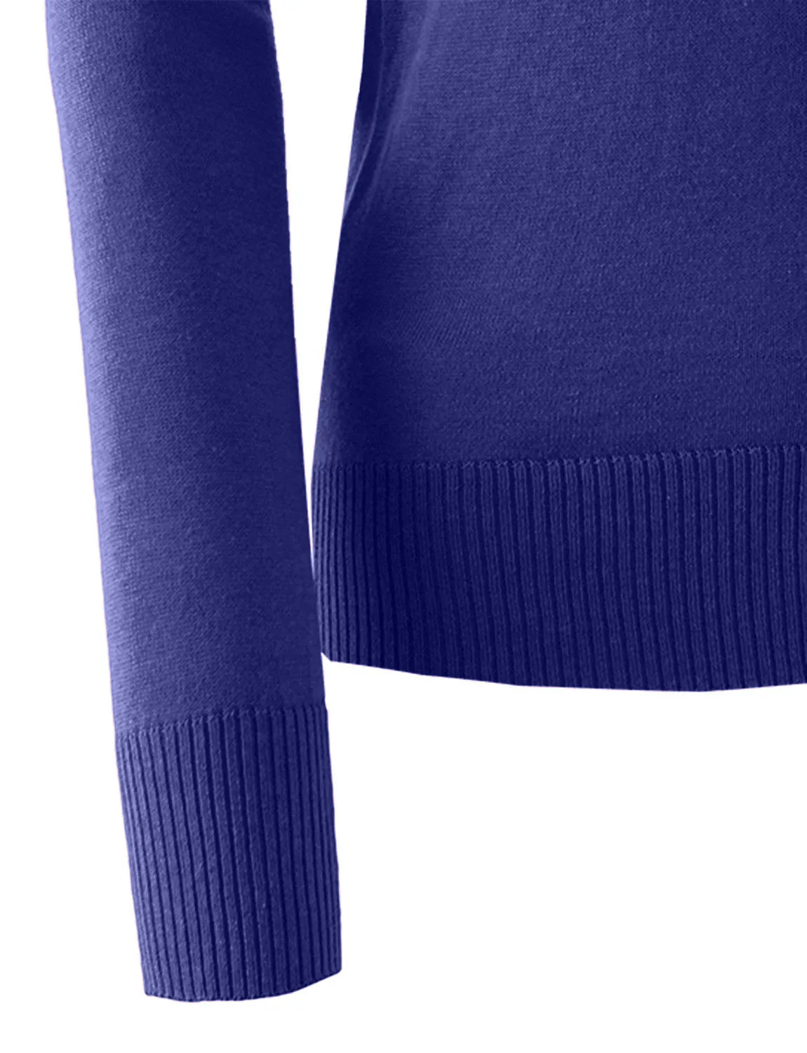 Round Neck Fine Knit Cardigan