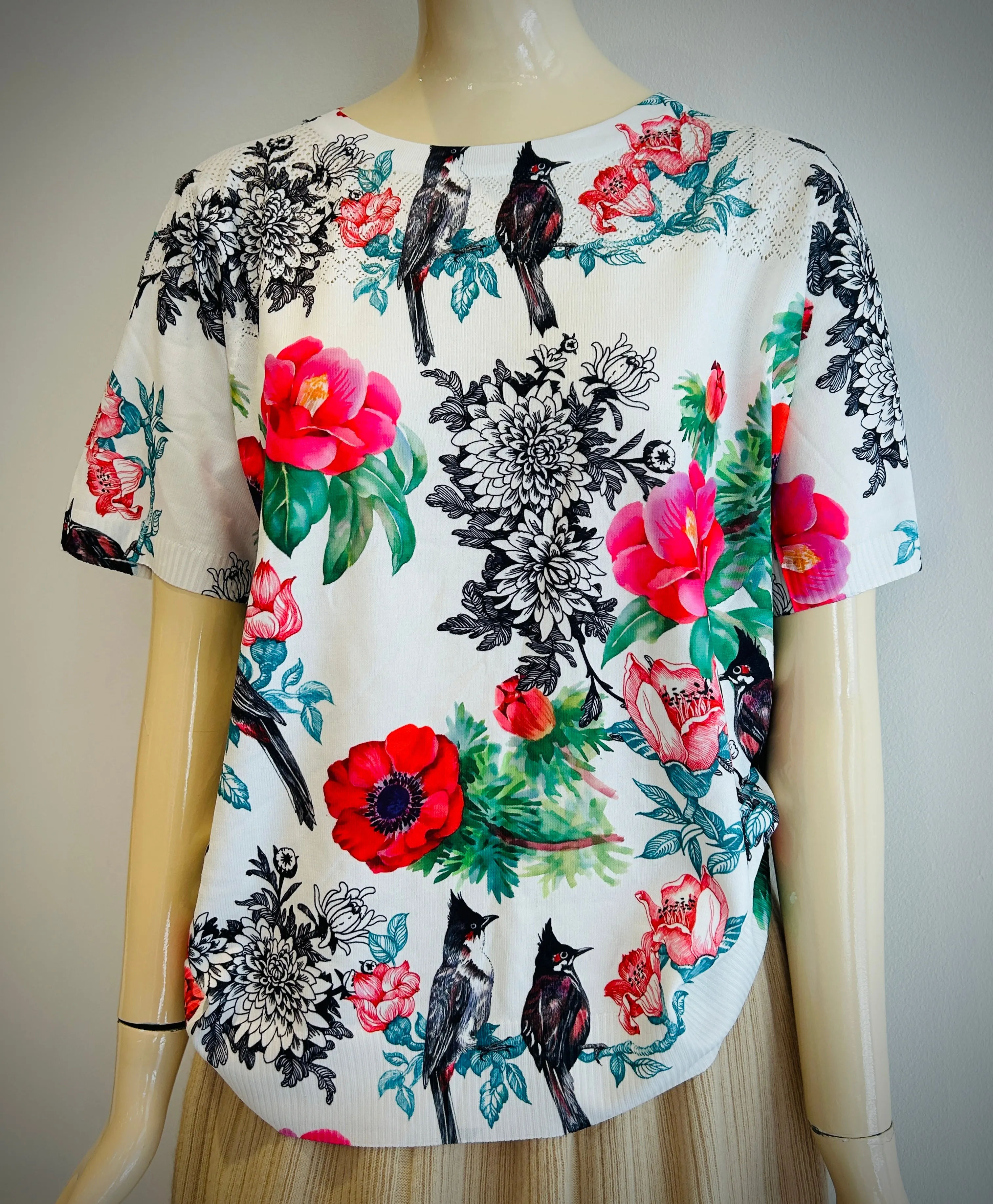 Short Sleeve Sweater.  April Sale 25% Off.     At Checkout Use Code April25