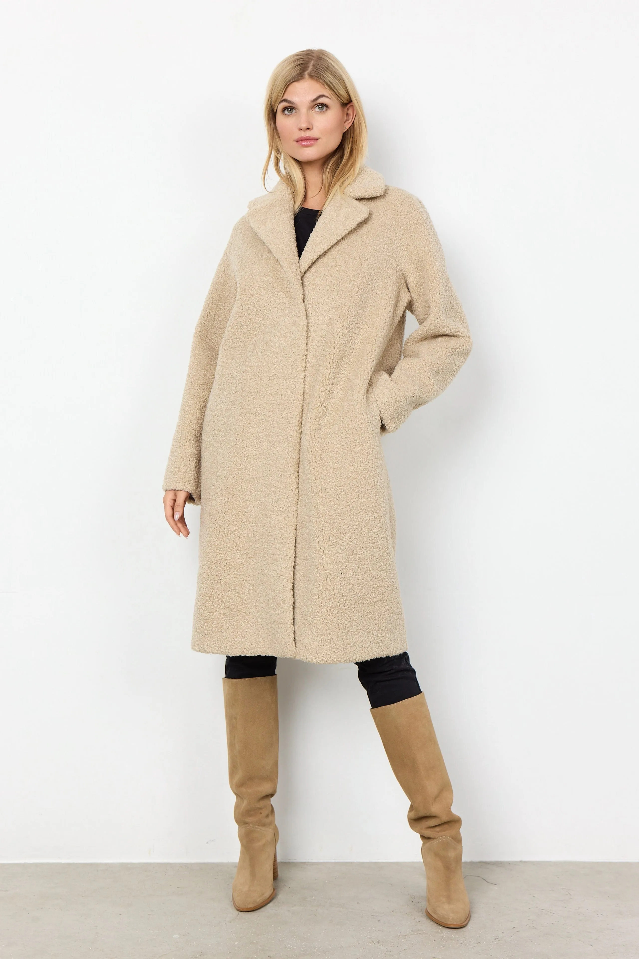 Soyaconcept Reversible Teddy Coat