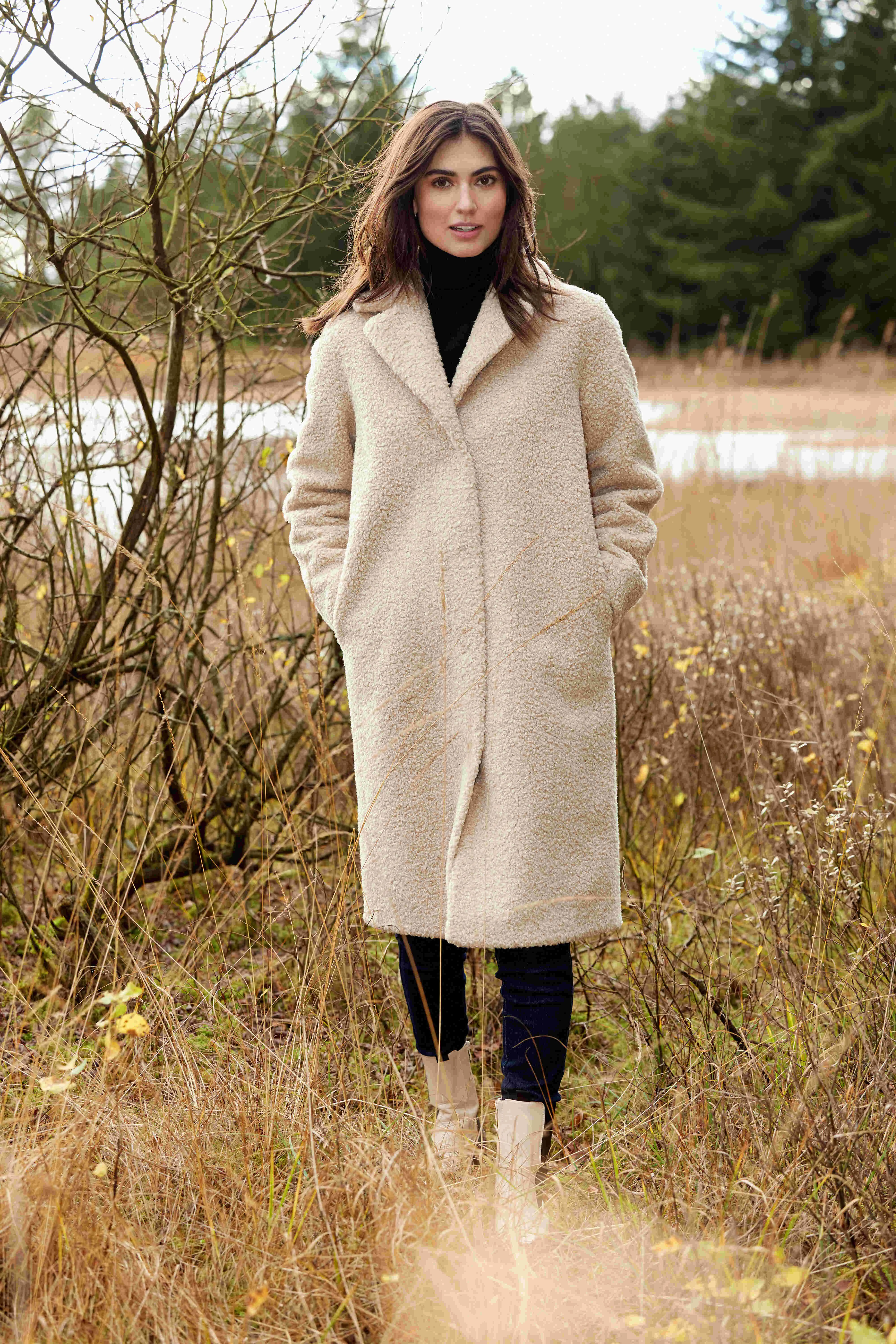 Soyaconcept Reversible Teddy Coat