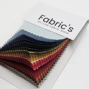 [Swatch] Check Flannel Cotton Woven Fabric  - FAB1450