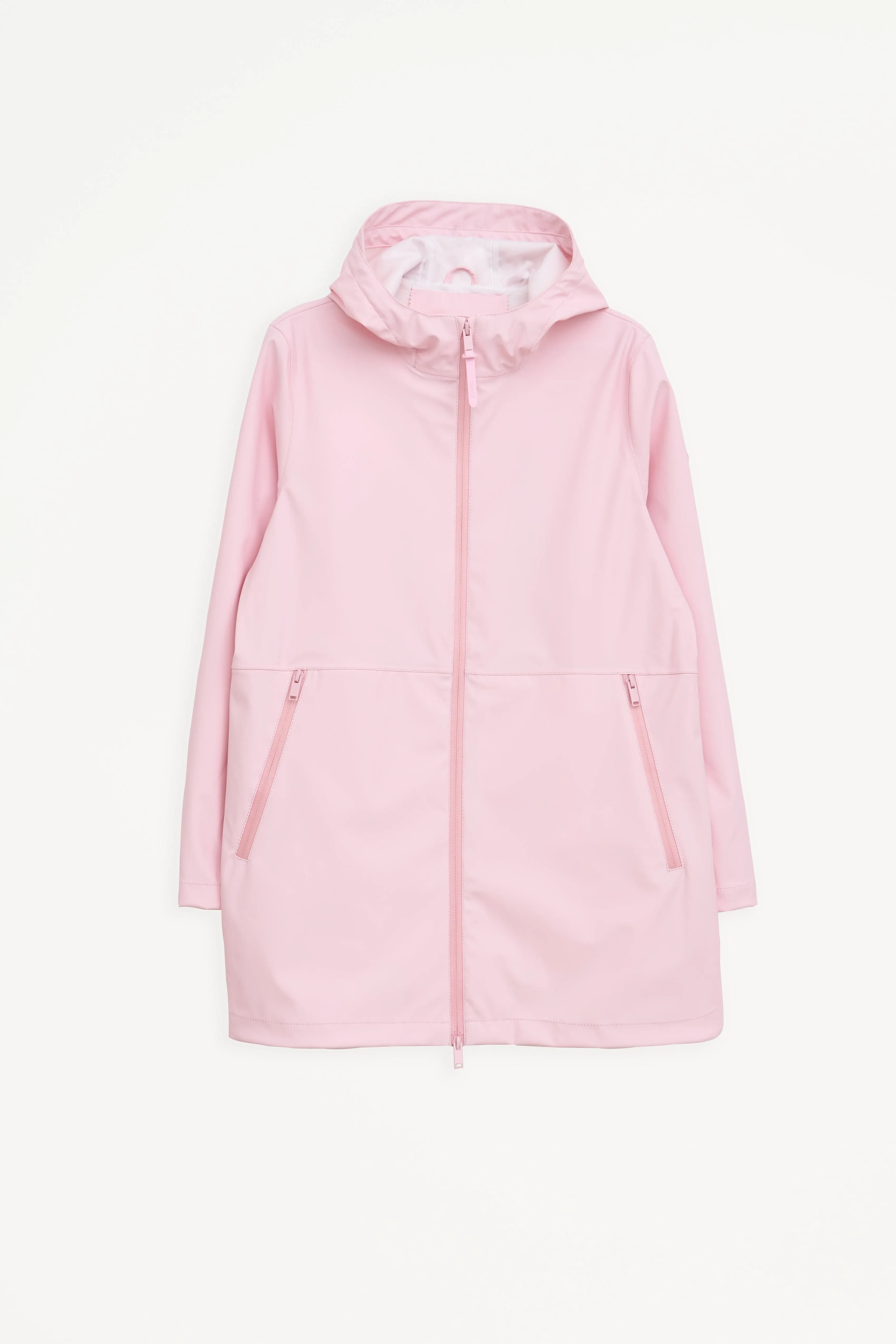 TANTÄ Curved End Zip Waterproof Coat
