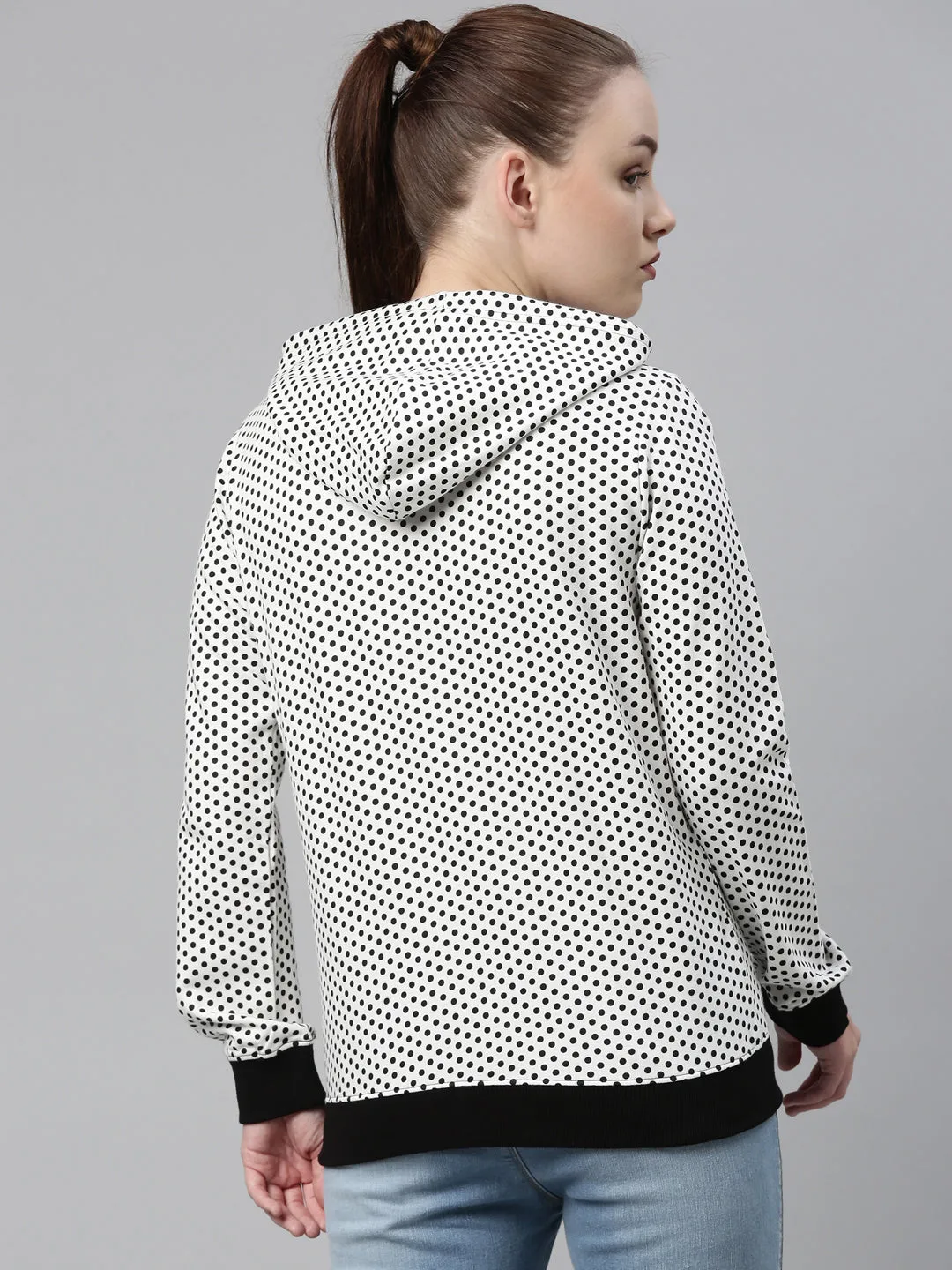 TYRA COTTON SWEATSHIRT WITH HOOD