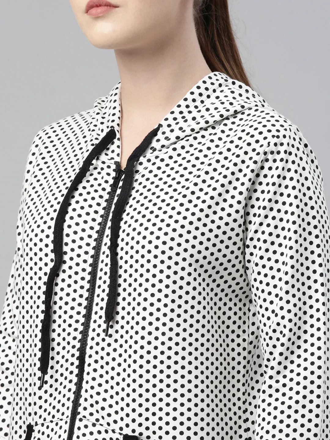 TYRA COTTON SWEATSHIRT WITH HOOD