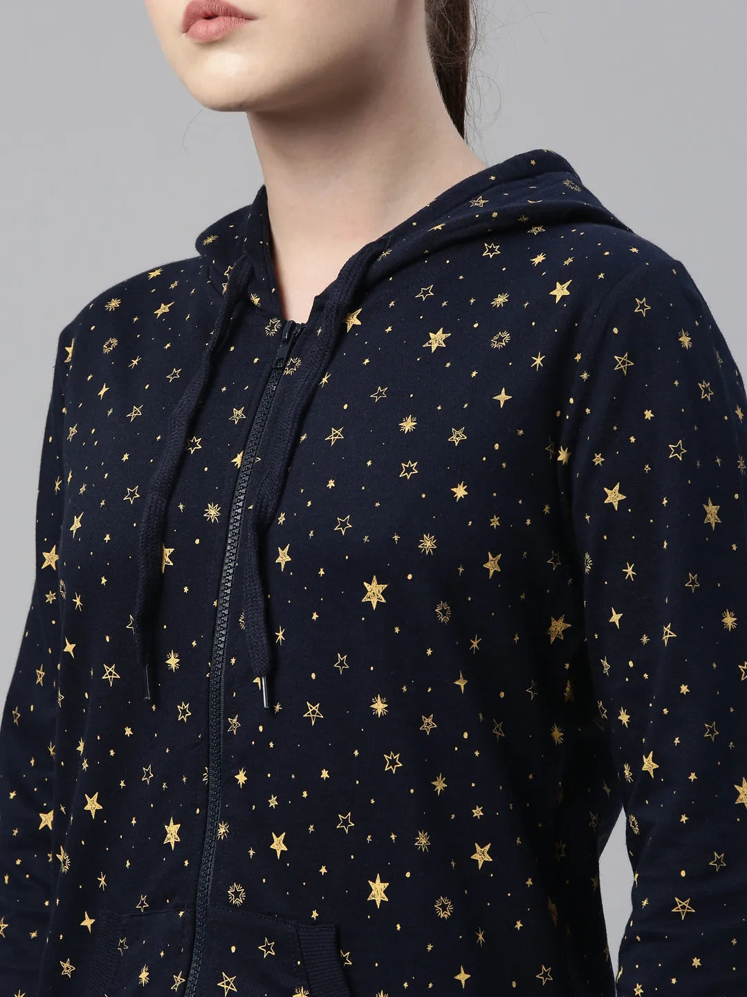 TYRA COTTON SWEATSHIRT WITH HOOD