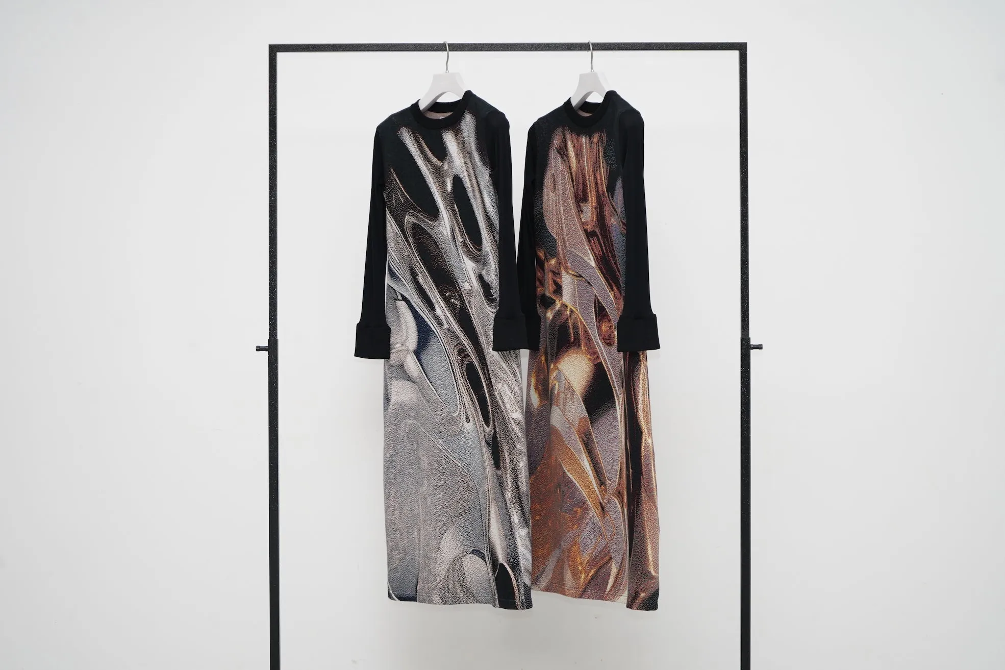 Weld Knit Robe / gold