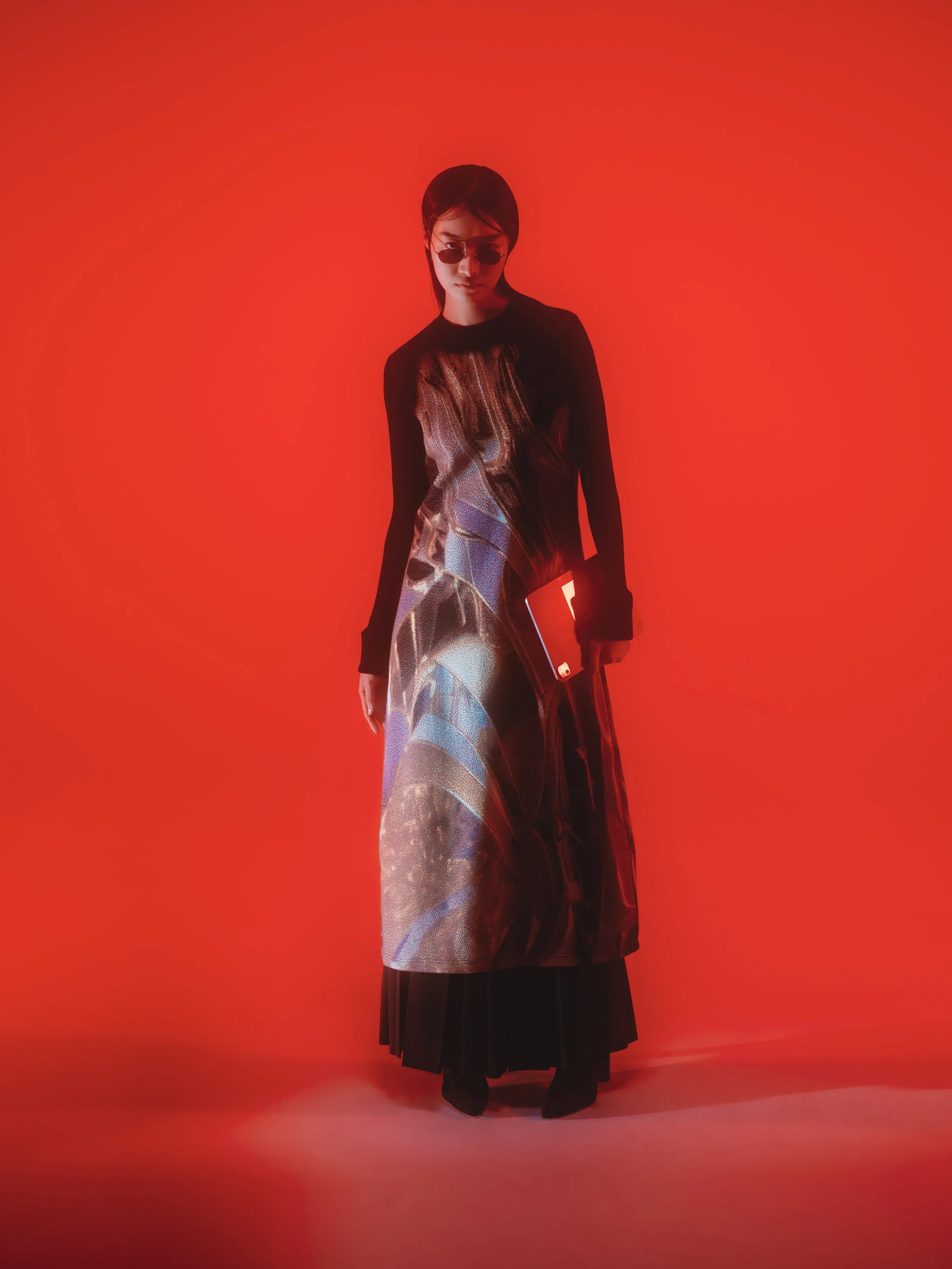 Weld Knit Robe / gold
