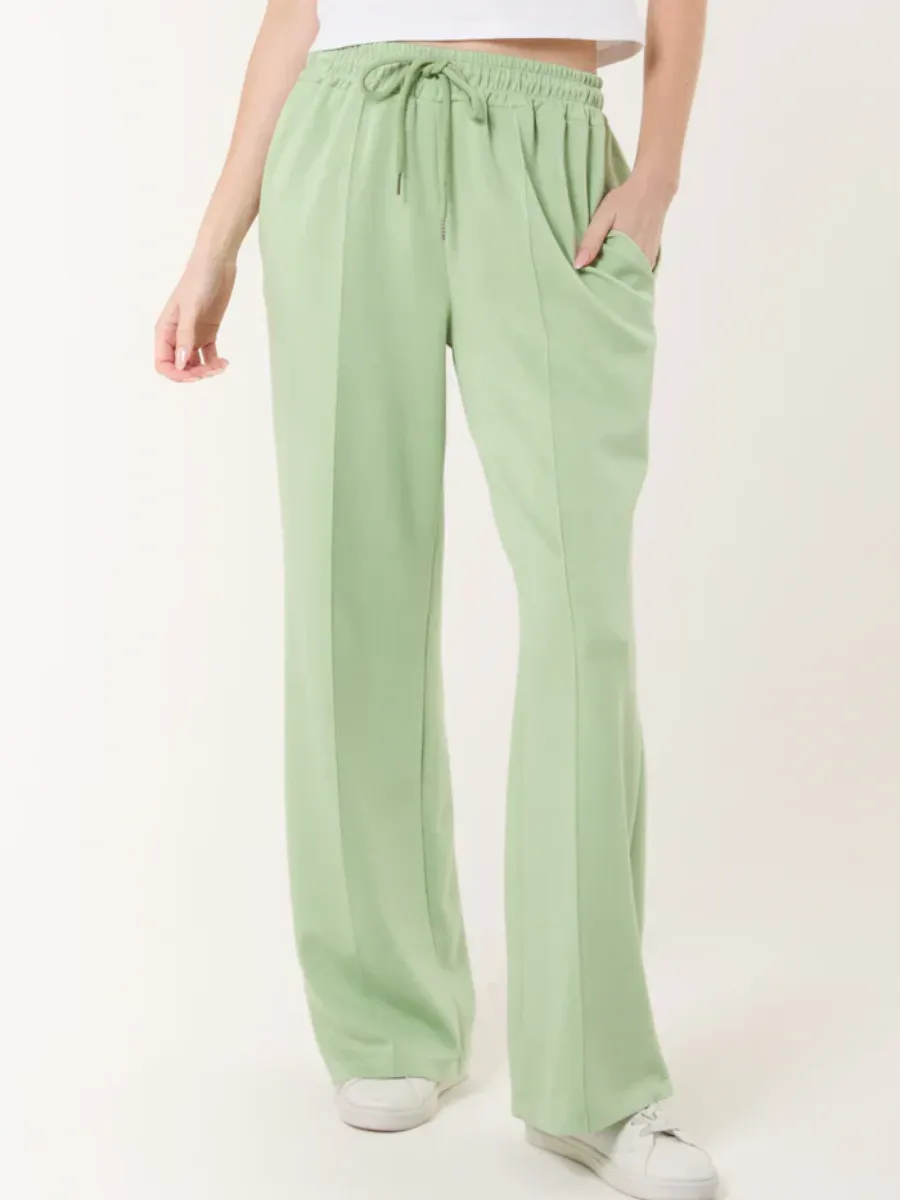 Wide Leg Jogger Trouser