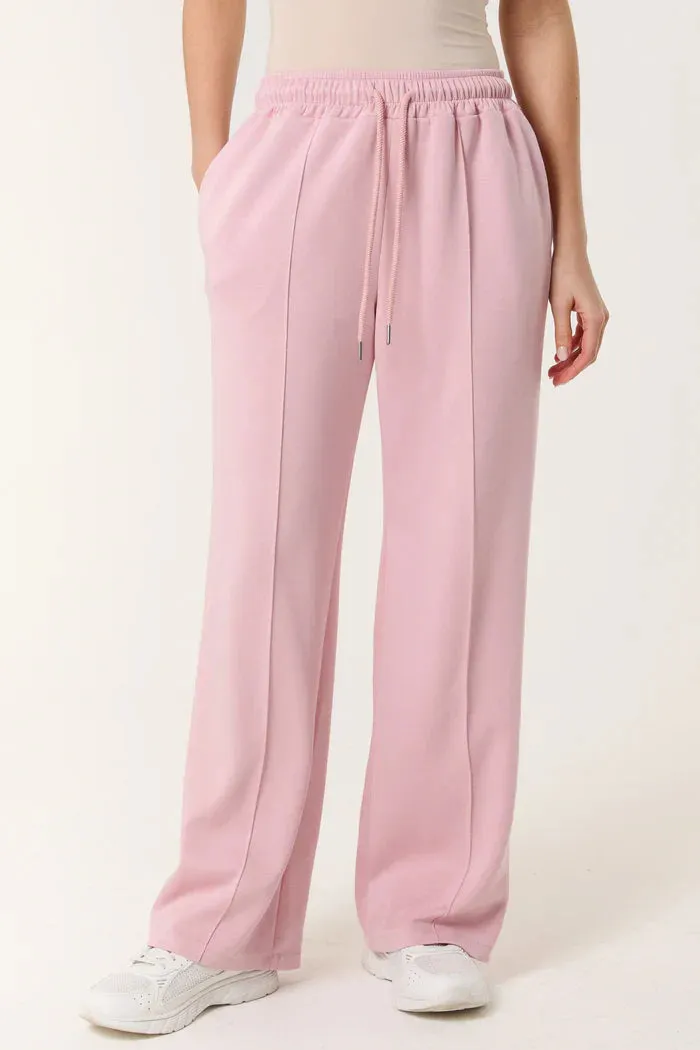 Wide Leg Jogger Trouser