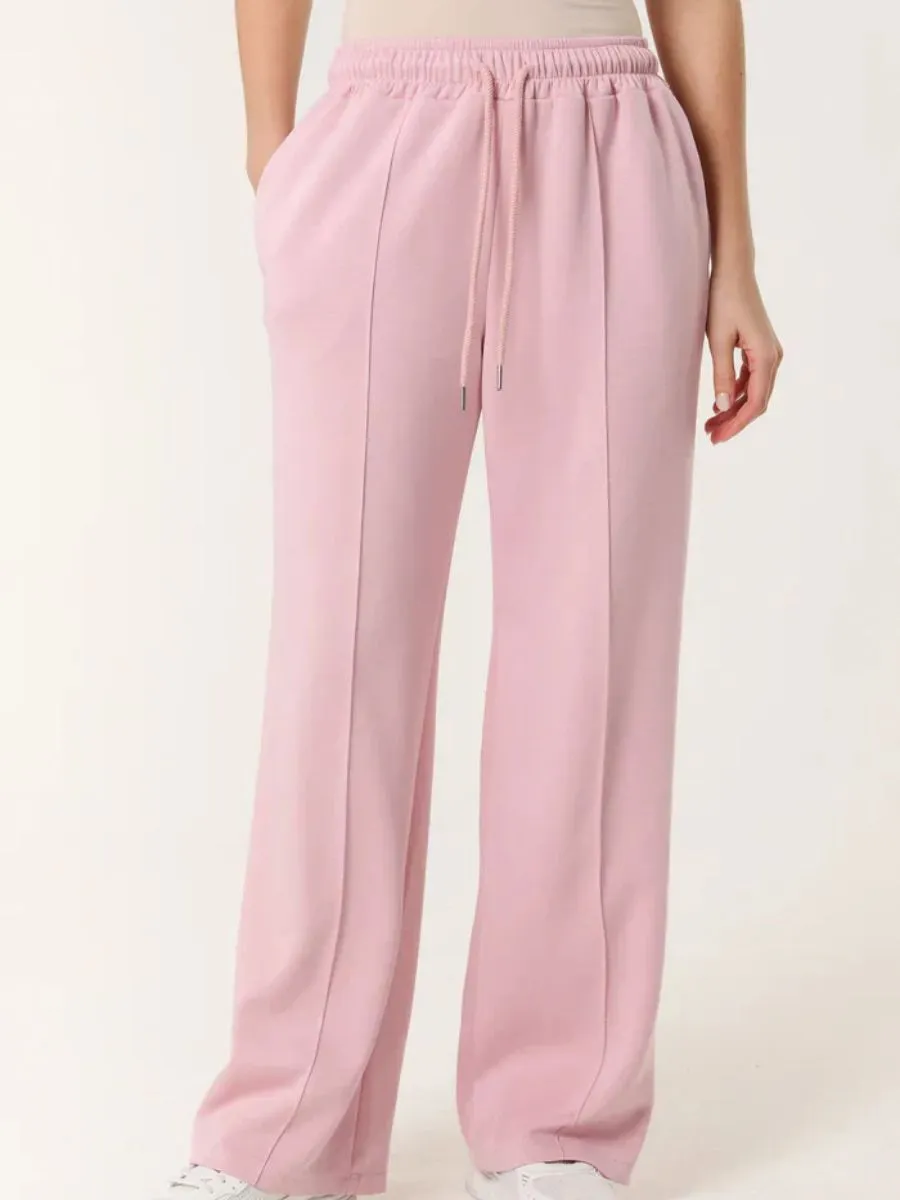 Wide Leg Jogger Trouser