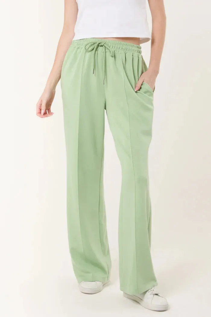 Wide Leg Jogger Trouser