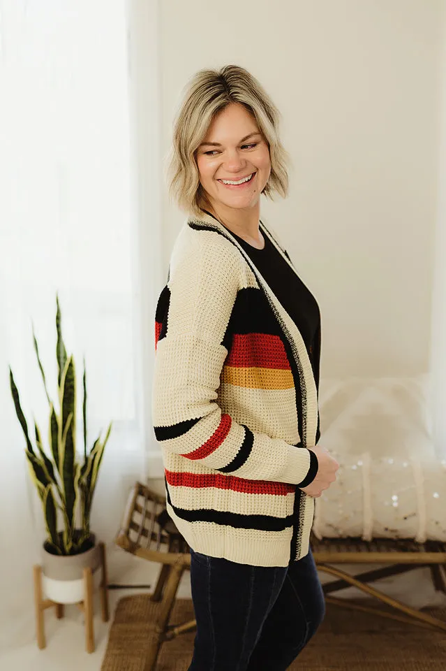 Winter Rainbow Cardi