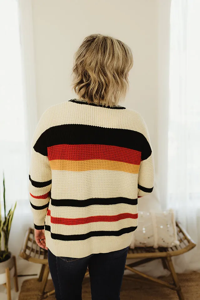 Winter Rainbow Cardi