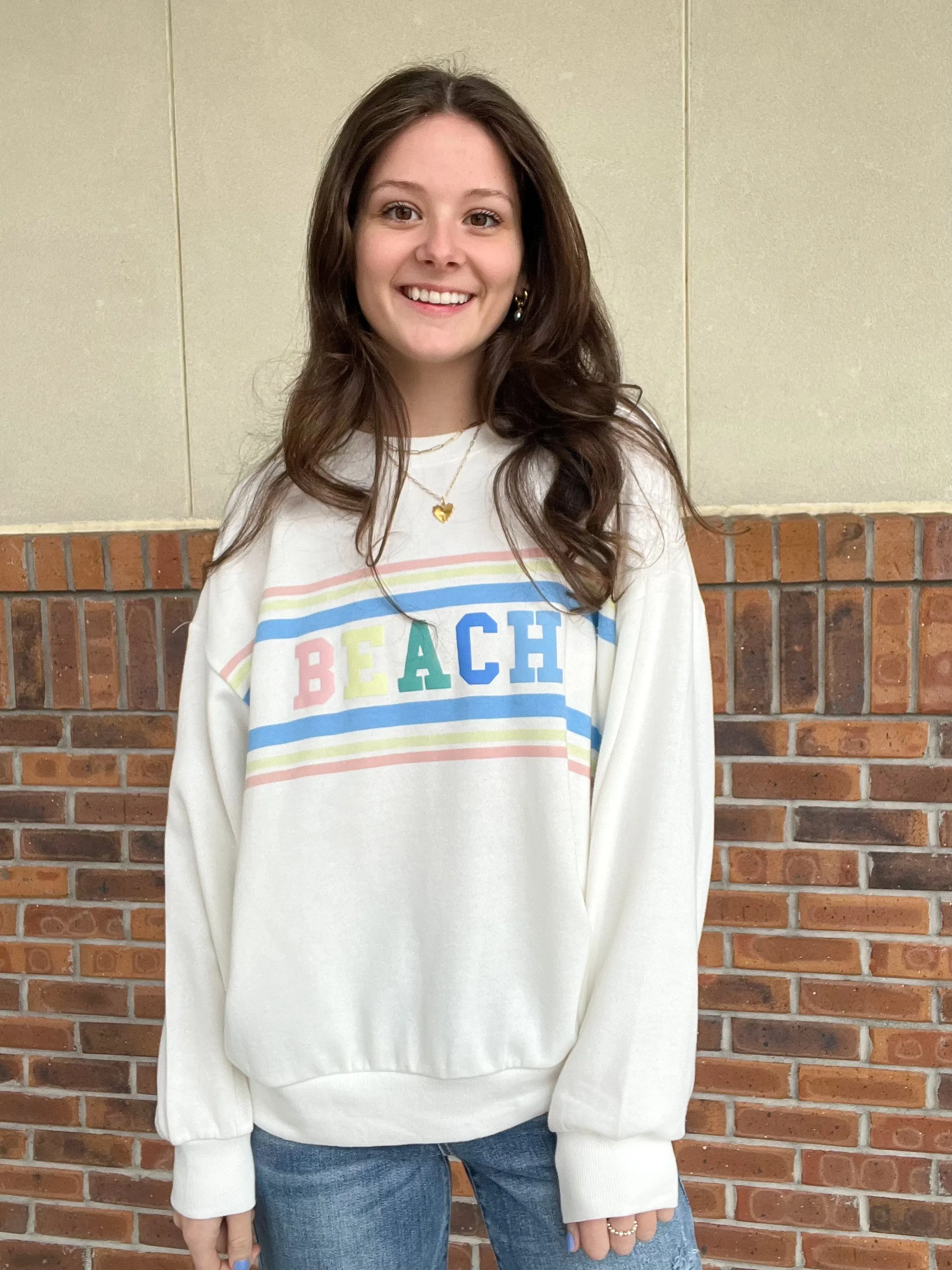 Z Supply Oversized Beach Sweatshirt