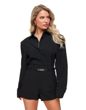 Zwarte Classic - Blouse