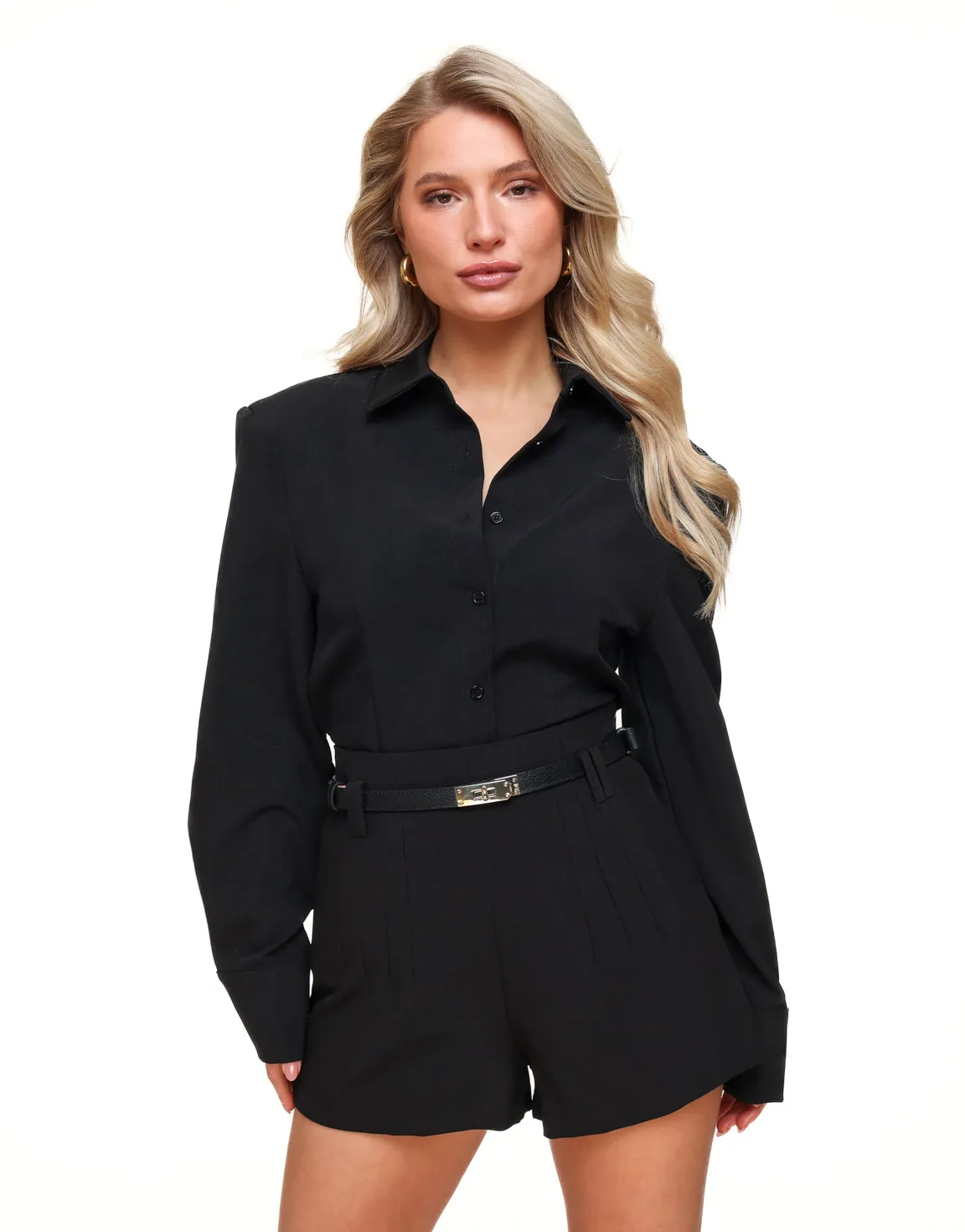 Zwarte Classic - Blouse
