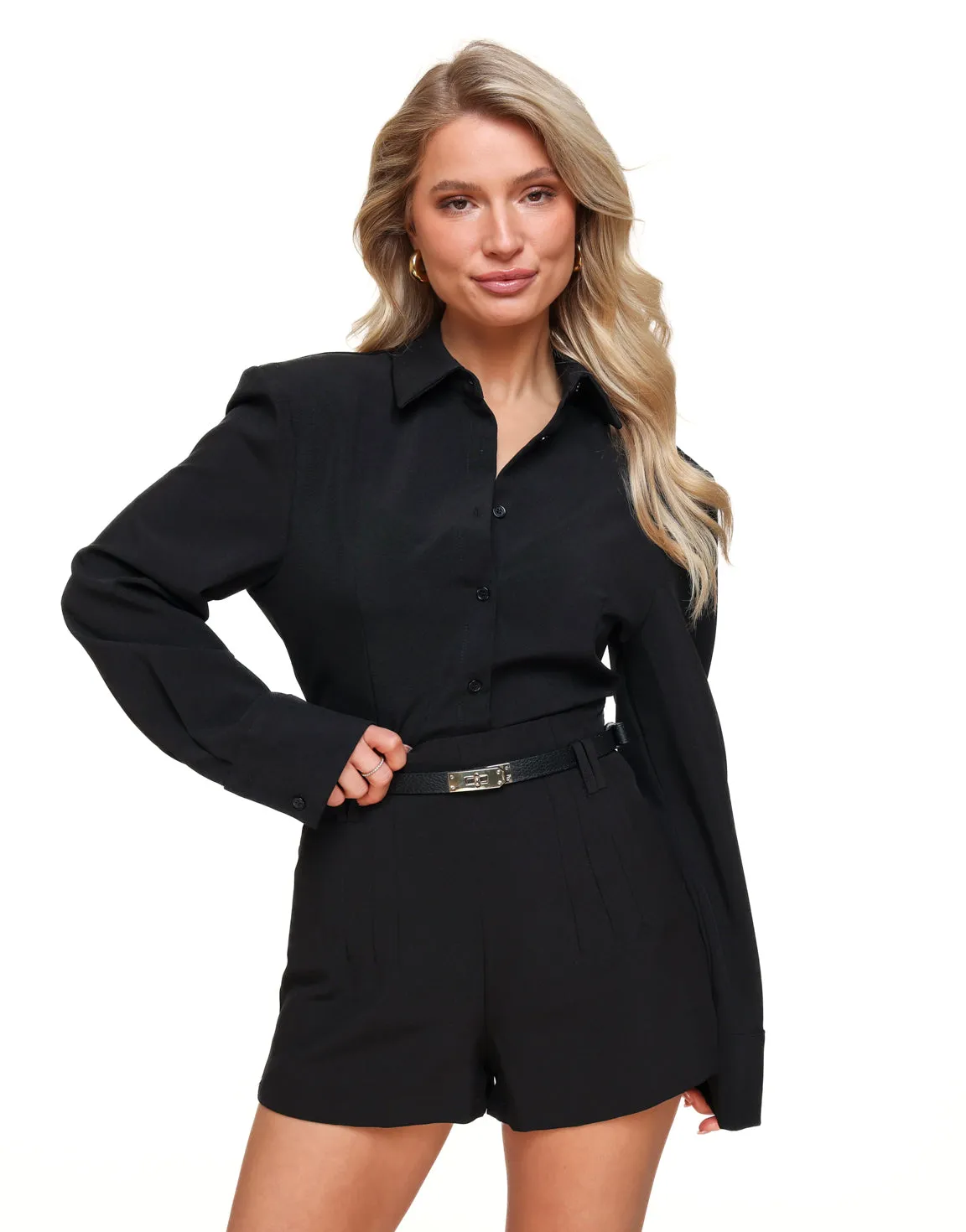 Zwarte Classic - Blouse